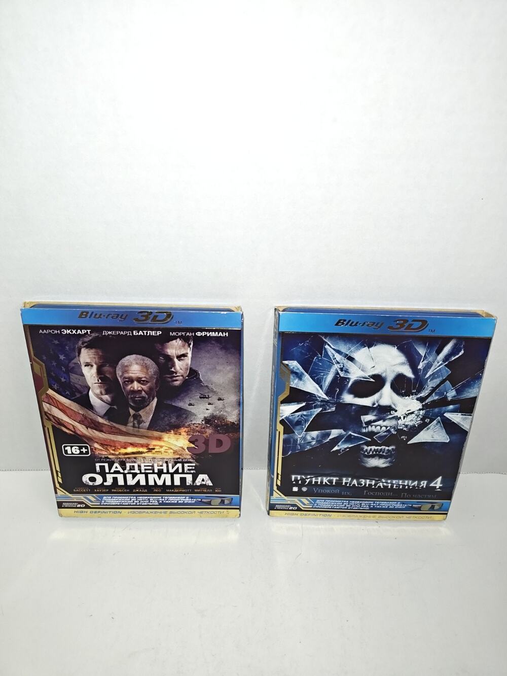 Final Destination & Olympus Has Fallen Blu-ray Disc 3D Action Horror In Russian